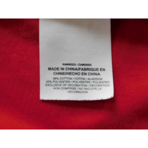 Nike Dri-Fit Men's T-shirt Size Small Red Short Sleeve - Picture 6 of 11